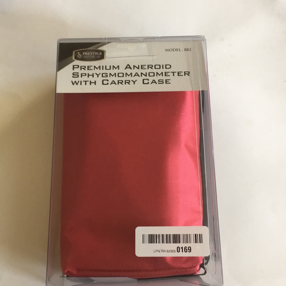 Premium Aneroid Sphygmomanometer W/Carrying Case